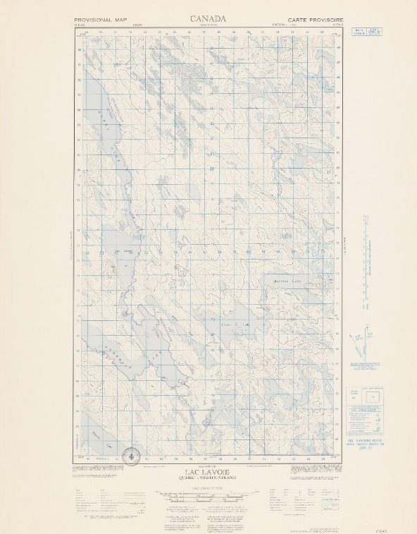 Cartes topographiques (SNRC 13 : Côte-Nord) (BAnQ)