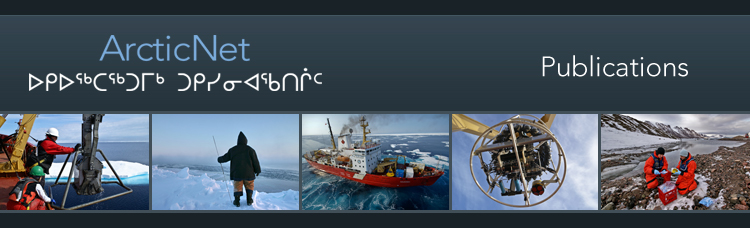 Banque de données des publications d’ArcticNet (SISTA)