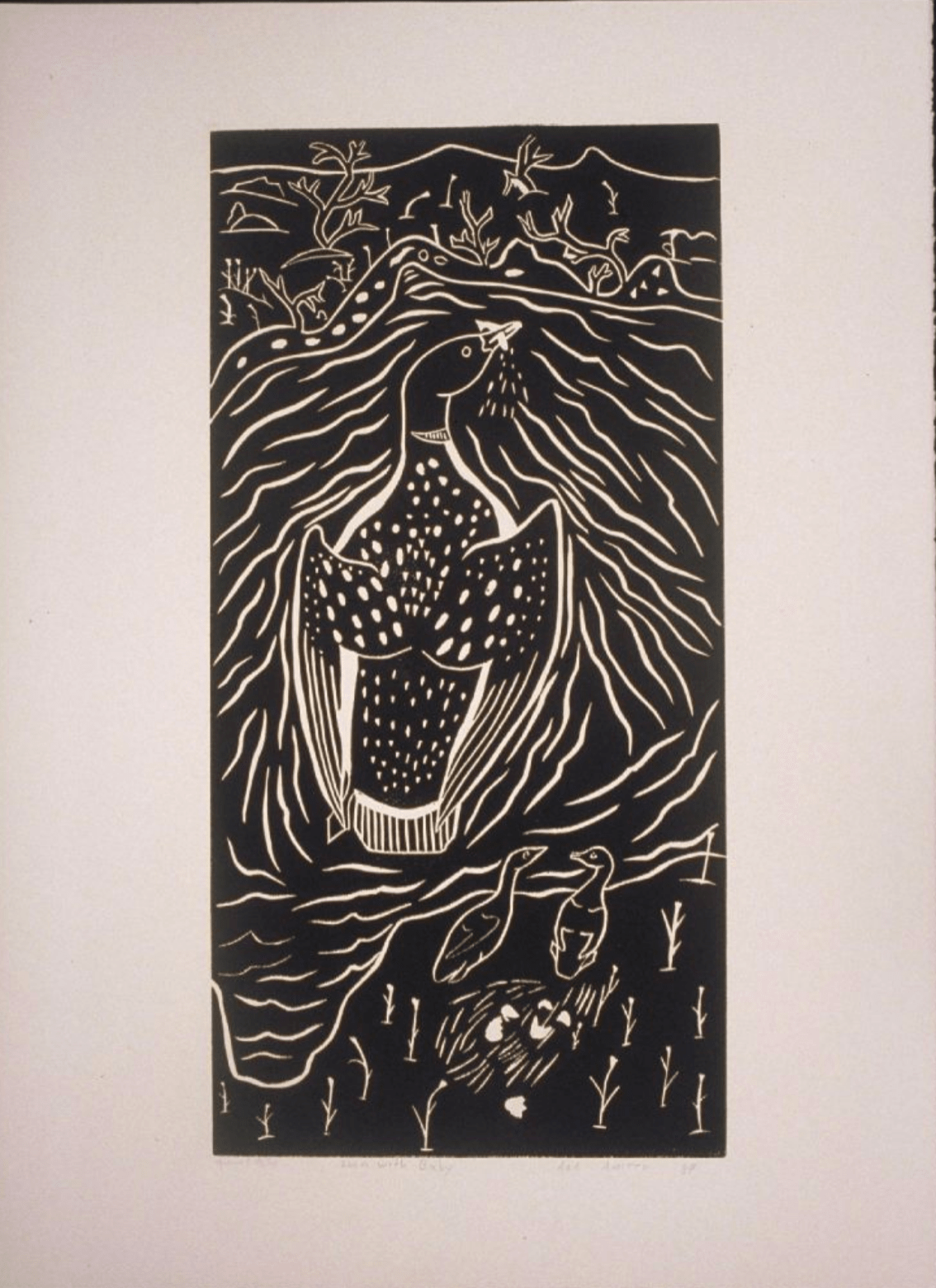 Corpus of Inuit prints: linocut (BAnQ)