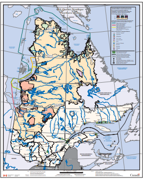 Le Québec nordique (Environnement Canada)