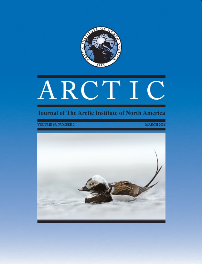 Arctic: journal of the Arctic Institute of North America