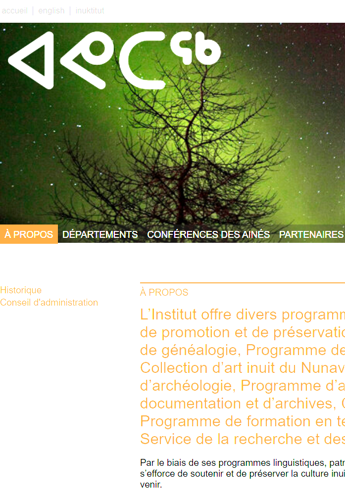 Avataq Cultural Institute’s collections