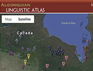 Atlas linguistique algonquien