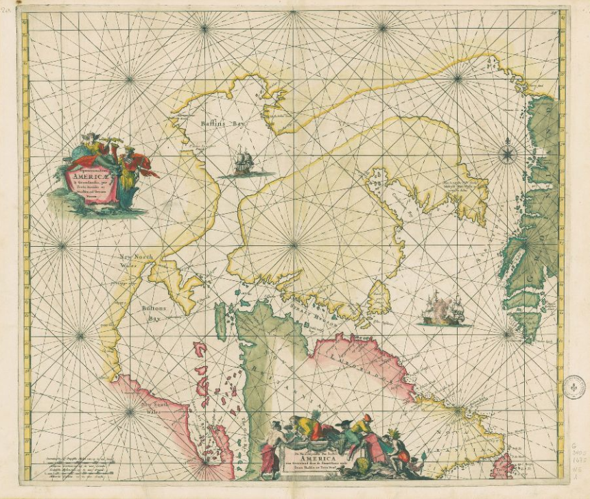 Cartes anciennes : Nord circumpolaire (BAnQ)