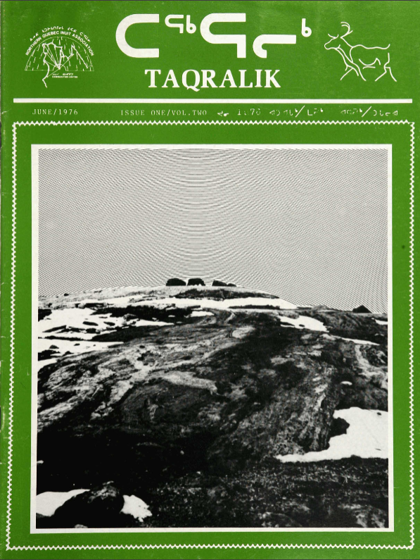 Taqralik magazine: 1974-1986 (BAnQ)