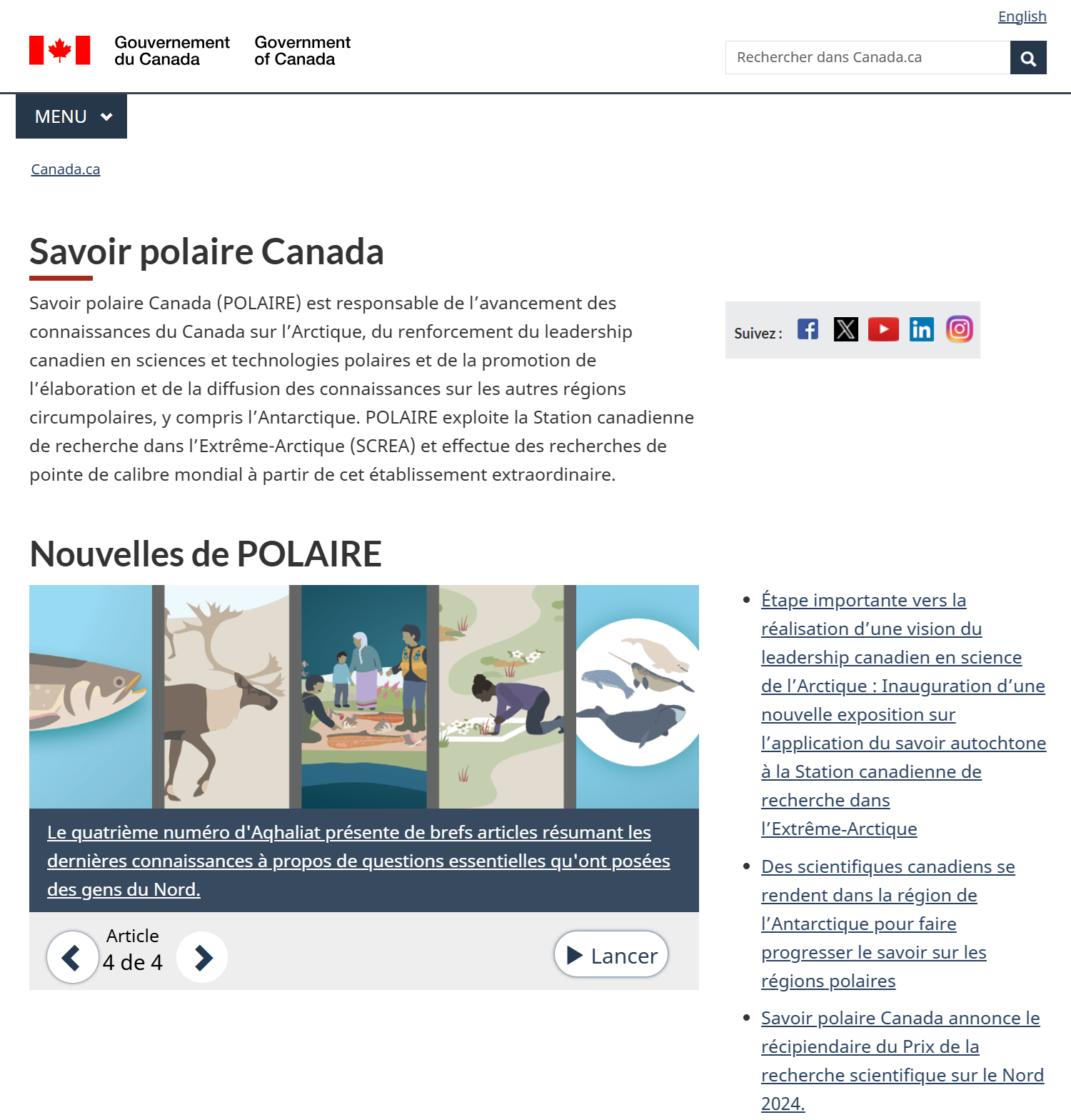 Polar Knowledge Canada